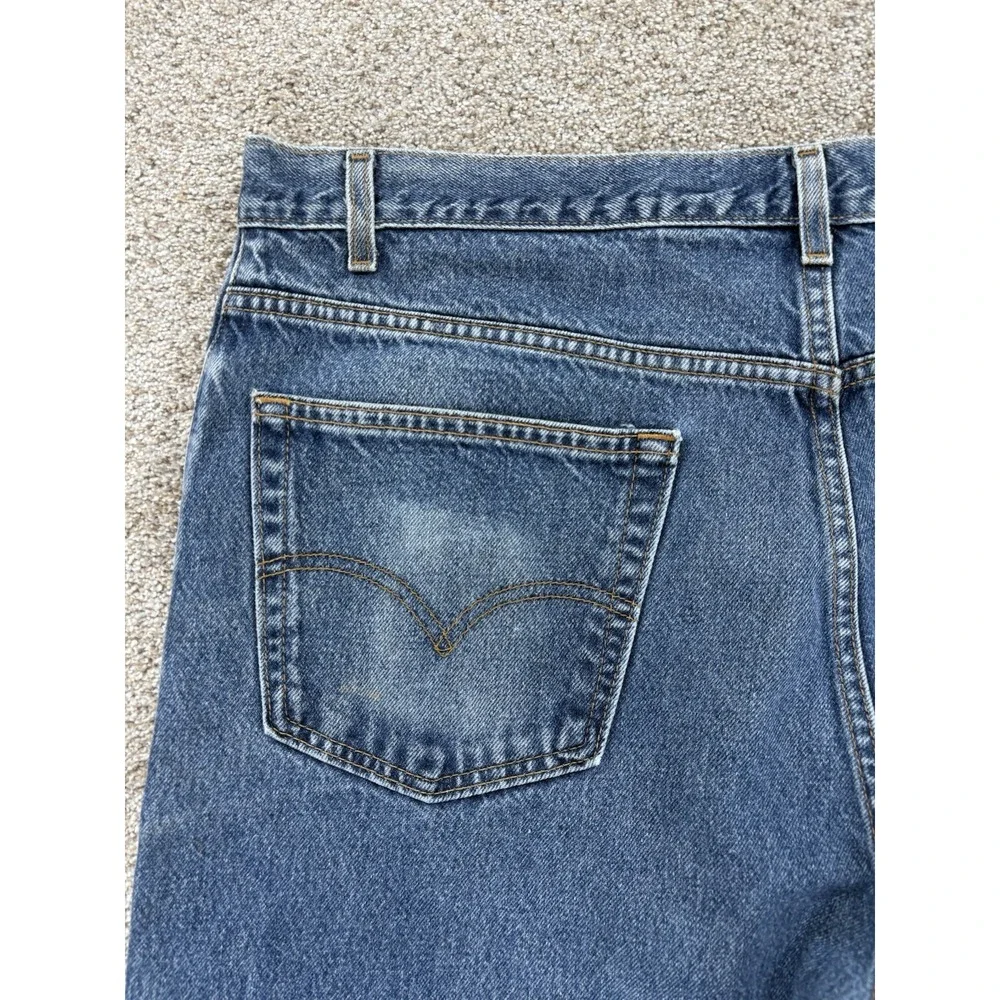 Vintage Levis 505 42x30 (40x29) Mens Blue Straight Chore Workwear Wash 2002‎ Y2K